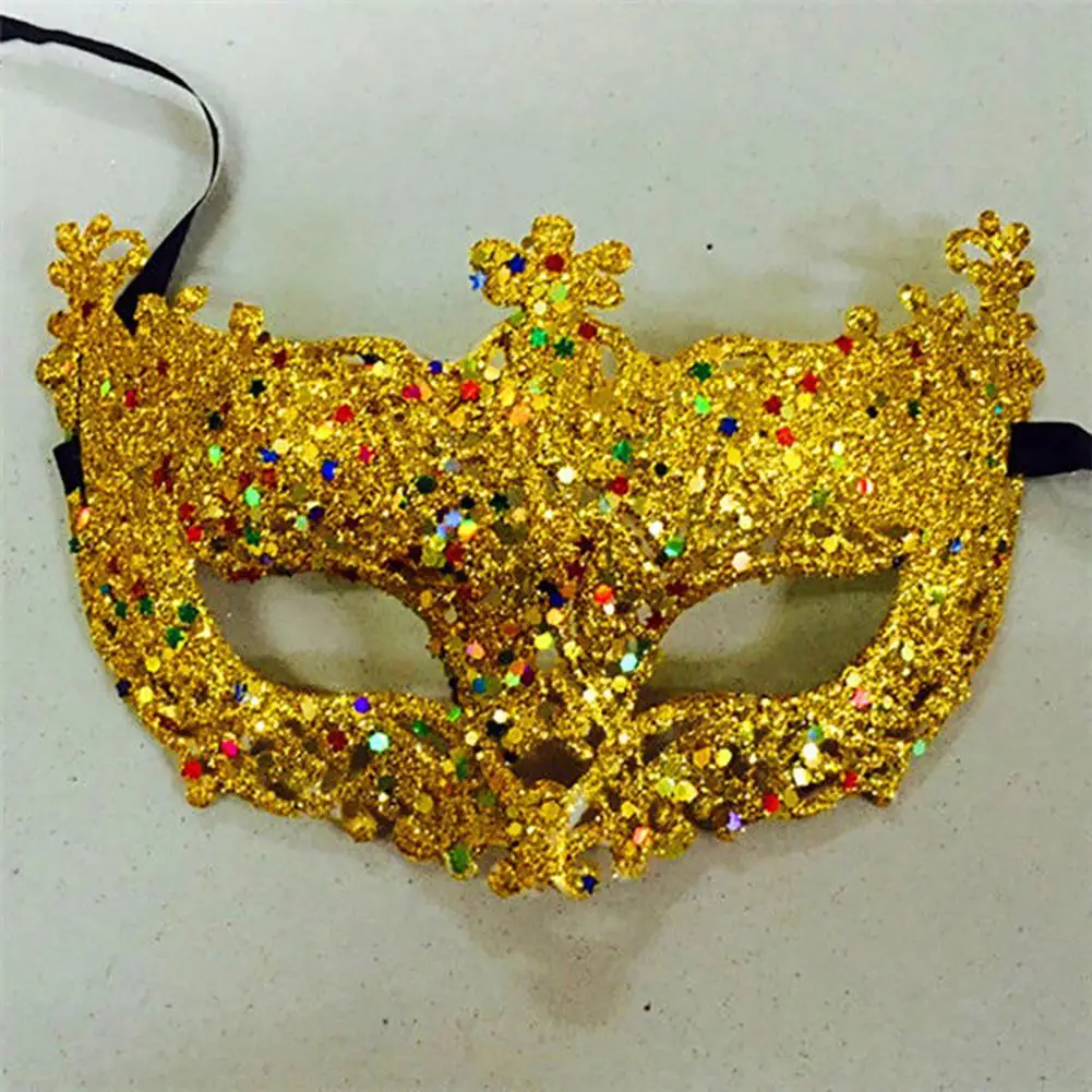 Glitter Mask - Masque de cosplay anime paillettes masque facial tim ade accessoires de ixde bal sexy costume d - Tenue de festival