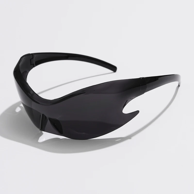 Lunettes de soleil punk - Kf s ed b c a d b c af n lunettes de soleil de sport punk pour hommes et femmes lunettes de soleil uniques gogfordden one - Ropa de festival