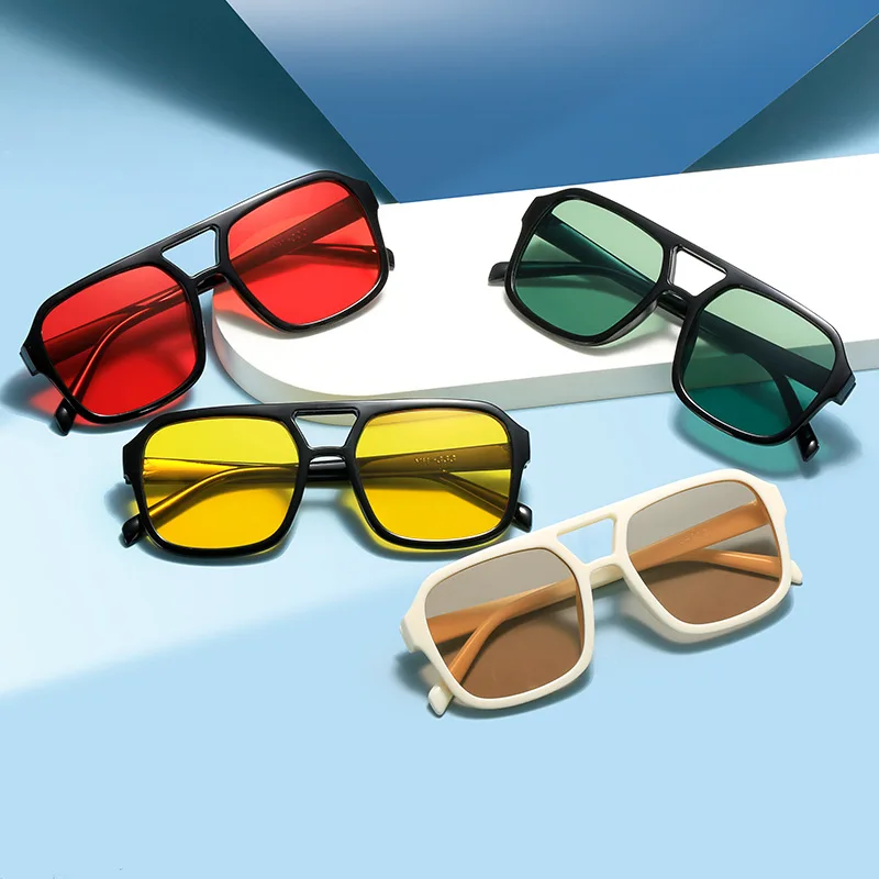 Lunettes "Jeffrey Dahmer" en plastique - Kf s a edfdf d d a e ff f f fac w lunettes de soleil petite monture pour hommes et femmes lunettes de soleil carr es vintage classiques - Ropa de festival