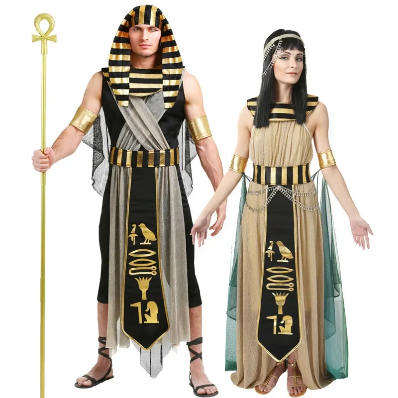 Costume de pharaon égyptien - Kf s a d fee d b f ba d d a costume de pharaon gyptien pour hommes robe de couple m di vale costume d halloween dans - Ropa de festival