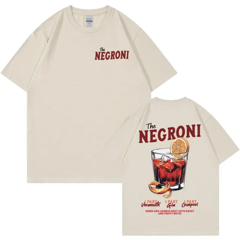 T-shirt Negroni - Kf s f b f a ceb cb b r the negleari t shirt manches courtes unisexe humoristique pop art vintage la mode t - Tenue de festival