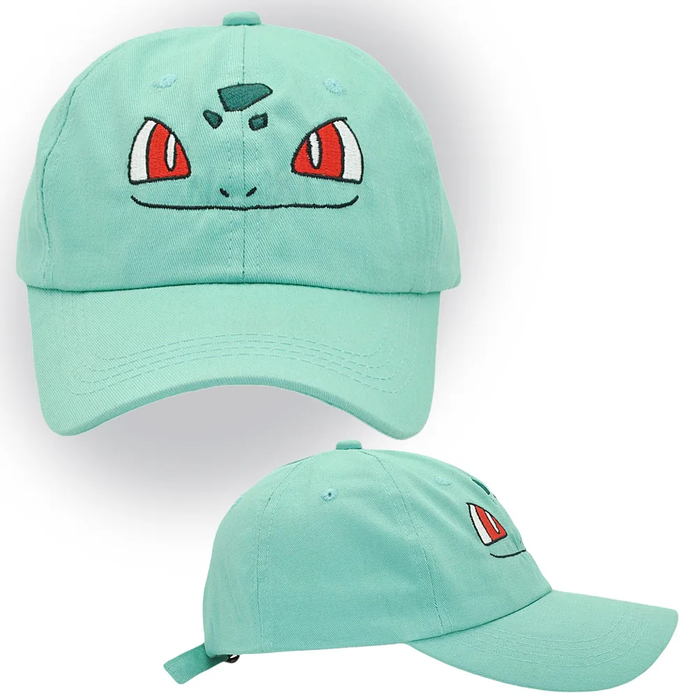 Casquette "Bulbizarre" - Kf s c b fa c d cae casquette visi re en coton pour homme et femme figurine d action pokemon bulbizarre de dessin - Tenue de festival