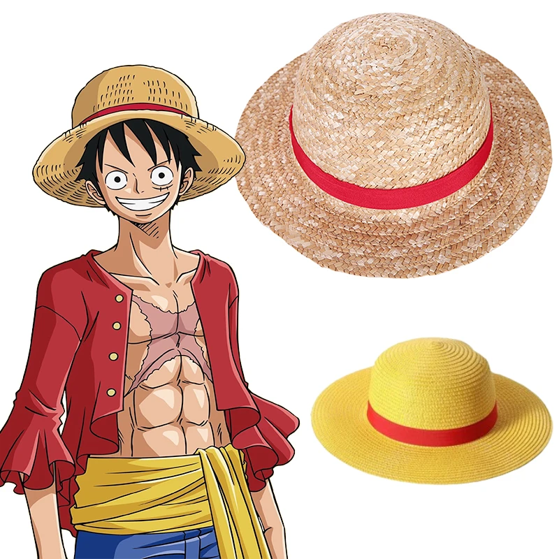 Luffy Straw Hat Cosplay - Kf s a ee deb a c c d p chapeau de paille anime cosplay pour adultes casquette luffy accessoires de performance sur sc ne chapeau - Tenue de festival