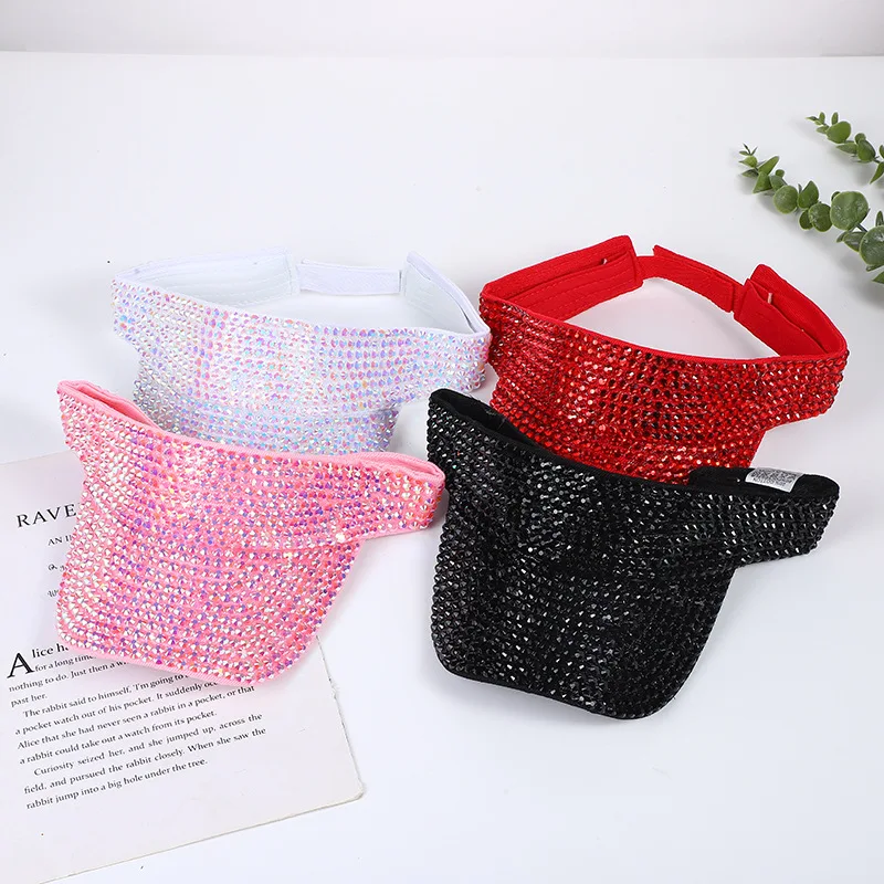casquette pare soleil avec des strass - Kf s ff cb d d ac z ensemble de casquettes d op rabilit vid es pour hommes et femmes casquette d op rabilit - Ropa de festival
