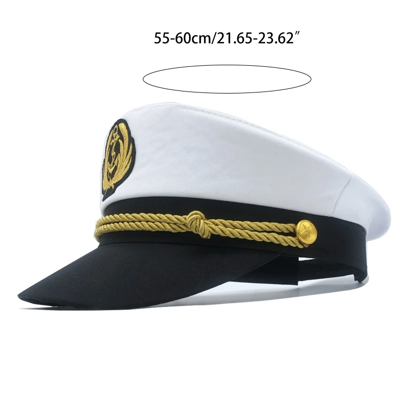 Chapeau de capitaine de bateau - Kf s a a dc da b a aa chapeau de la marine marine pour homme chapeau de capitaine de yacht costume de capitaine de - Tenue de festival