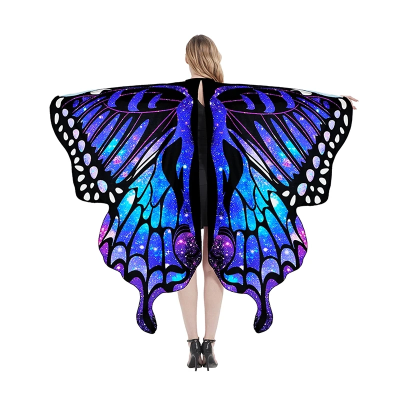 Cape avec ailes de papillon - Kf s f fc c f bb af b ao cape avec ailes de papillon pour femme d guisement de sc ne ch le everak robe - Tenue de festival