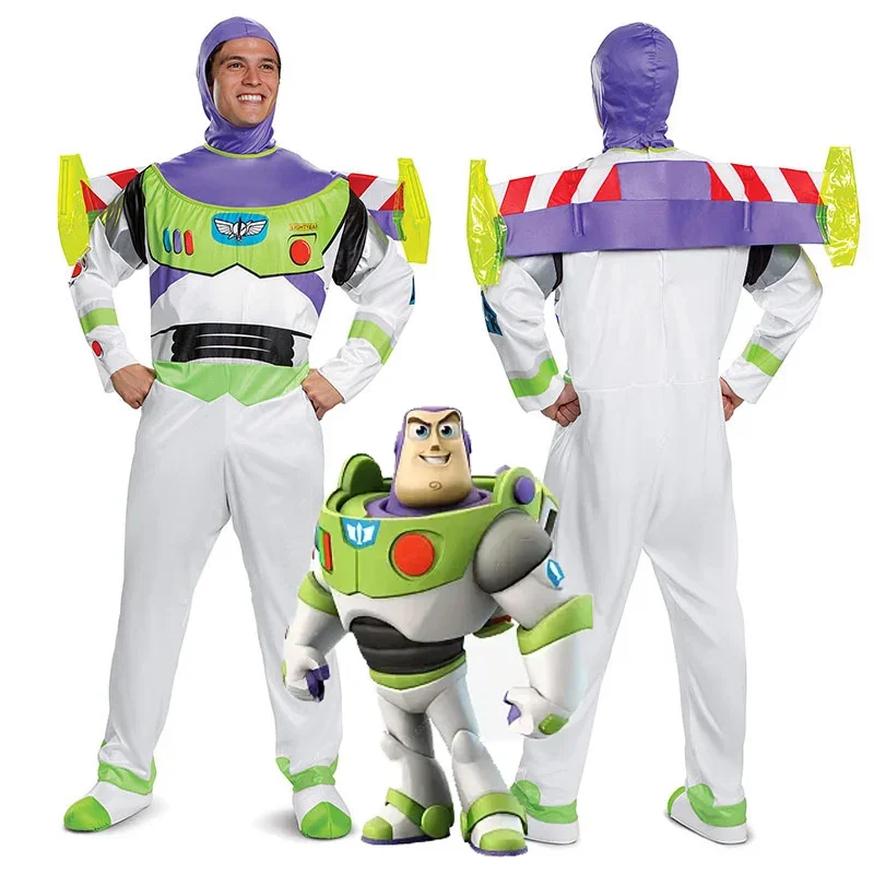 Buzz Lightyear Cosplay Costume - Kf sa daacf f a b b b abt disney anime toy story cosplay costume pour hommes et femmes costume de batterie buzz lightyear aile - Tenue de festival