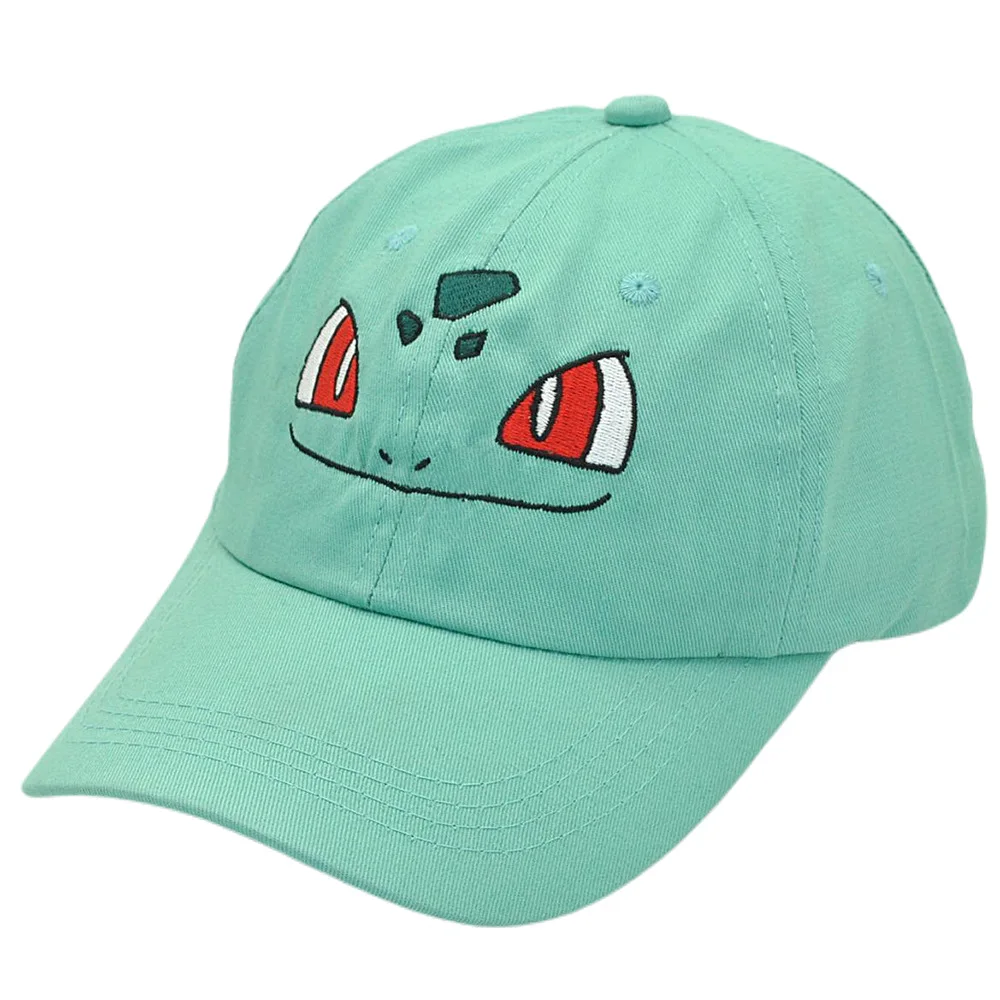 Casquette "Bulbizarre" - Kf sea b cd d d f f e a casquette visi re en coton pour homme et femme figurine d action pokemon bulbizarre de dessin - Tenue de festival
