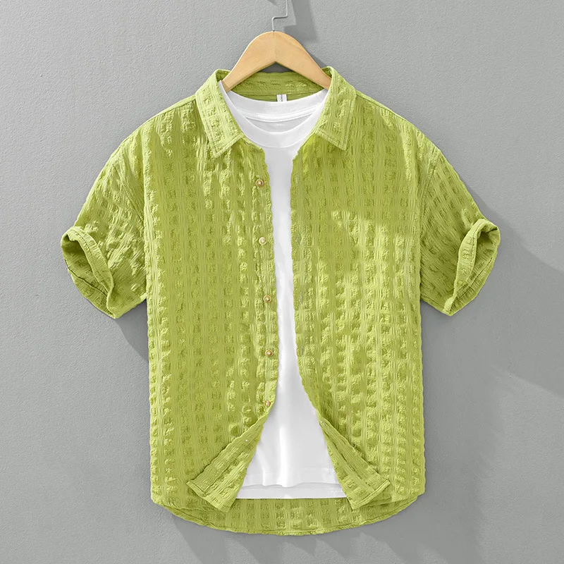 Chemise oversize à manches courtes - Kf sfa c ec e a f fa aa i t shirt hawa en surdimensionn manches courtes pour hommes chemise de luxe chemises et chemisiers v - Ropa de festival