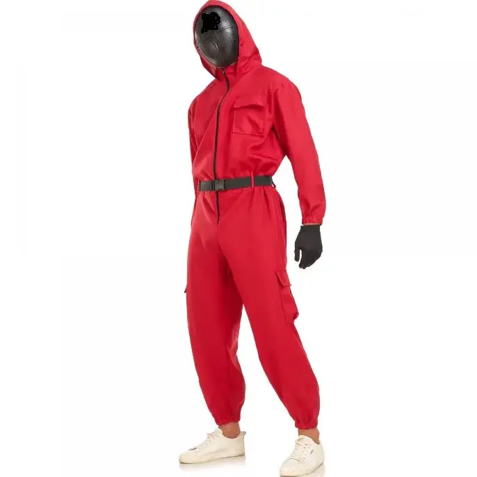 Squidgame guard cosplay costume - Kf s b b e d f c d cd - Tenue de festival