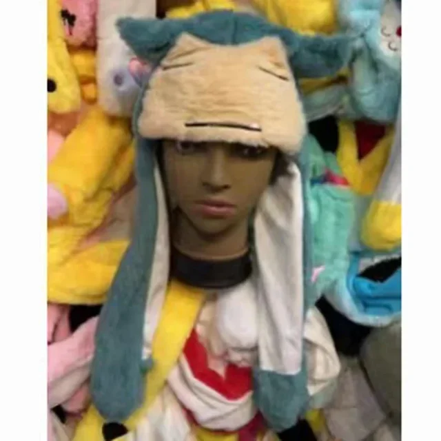 Snorlax Plush Beanie - Kf s d fde c c d eeck.jpg x .jpg - Tenue de festival