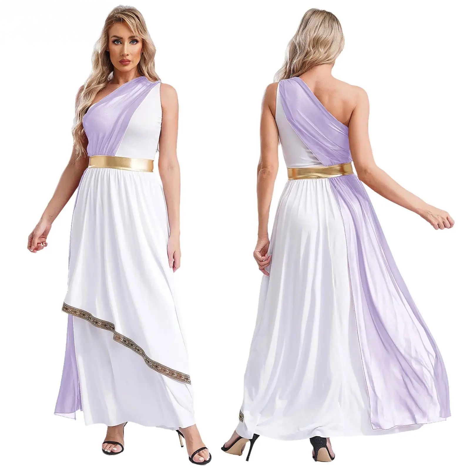 Greek princess costume dress - Kf s f b bb f a d f ad q robe en mousseline de soie pour femme costume de princesse grecque des prairies toge goddinvesting superposition - Tenue de festival