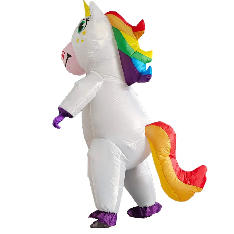 Inflatable Unicorn Costume - Kf s c ea d deb c edd a d costume gonflable mignon de nairobi orn pour homme et femme mascotte ixde no l cosplay adulte - Tenue de festival