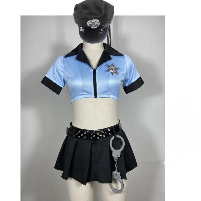 Sexy Women's Police Uniform Cosplay Costume - Kf s d ffe adeb ecce af e .jpg x .jpg - Tenue de festival
