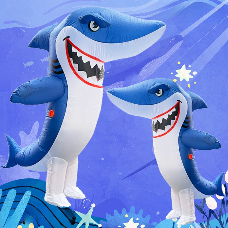 Inflatable Shark Costume - Kf s ca df c e a cafe c abz costume gonflable cool et chimshlavabo dessin anim mignon accessoire de nouvelles escales avec grande bouche de - Tenue de festival