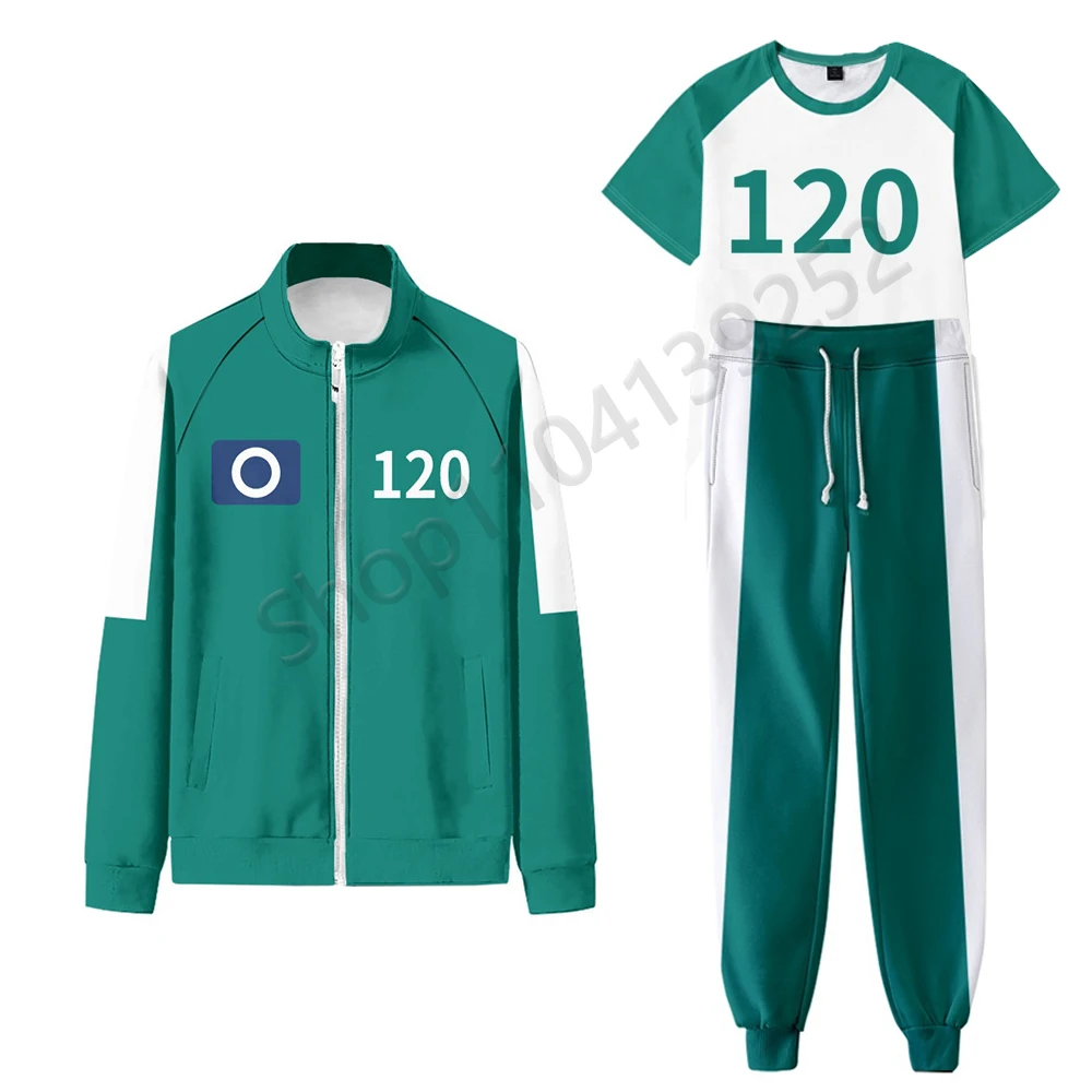 Hyun-ju Cosplay Costume (No. 120) from Squidgame - Kf s a ee dfd b r - Tenue de festival
