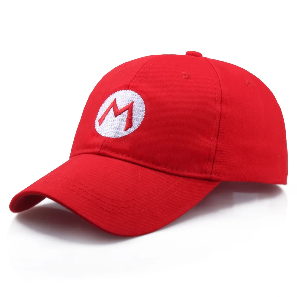 Casquette "Mario" - Kf s b c a e e b f t jeu super luigi bros sun hats cosplay costumes props baseball cap - Ropa de festival