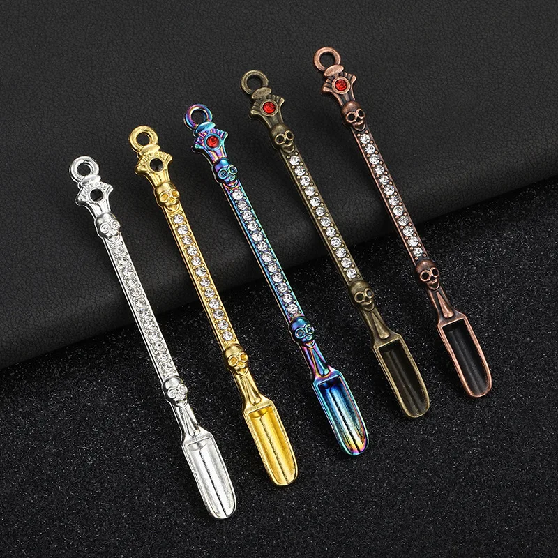 Mini powder spoon - Kf sa e c cb b b d aa ff a mini cuill re poudre de pelle fournitures de cuisine laguna ette m tal micro r glage - Tenue de festival