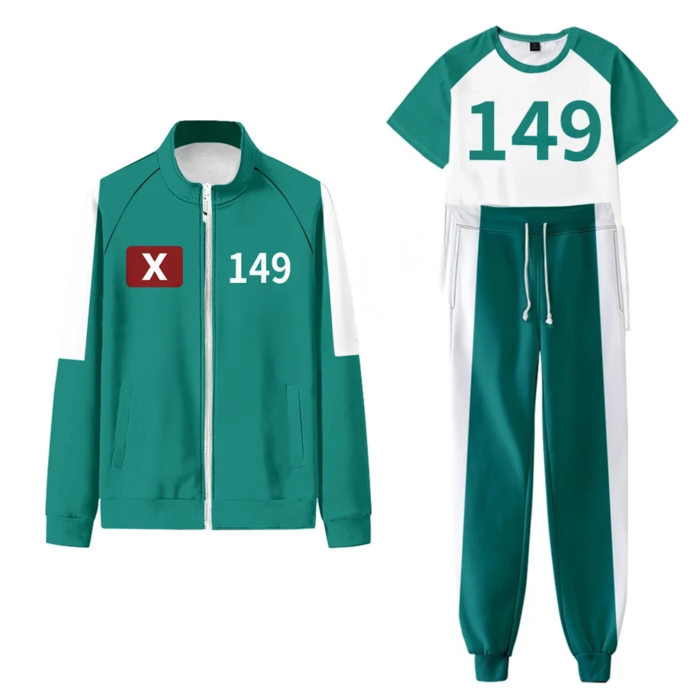Jang Geum-ja Cosplay Costume (#149) in Squidgame - Kf sb f c dc c d b f bfb l - Tenue de festival