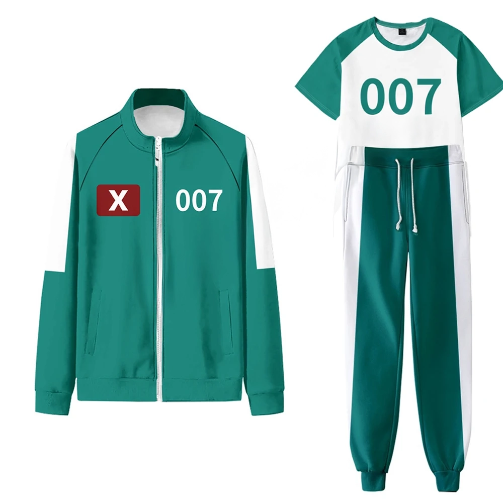 Park Yong-sik Cosplay Costume (No. 007) from Squidgame - Kf sb e a a b aa a - Tenue de festival