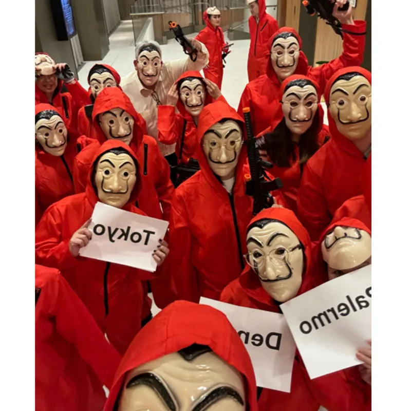 Costume de la Casa de Papel - Kf sdf c ae c bce d z - Ropa de festival