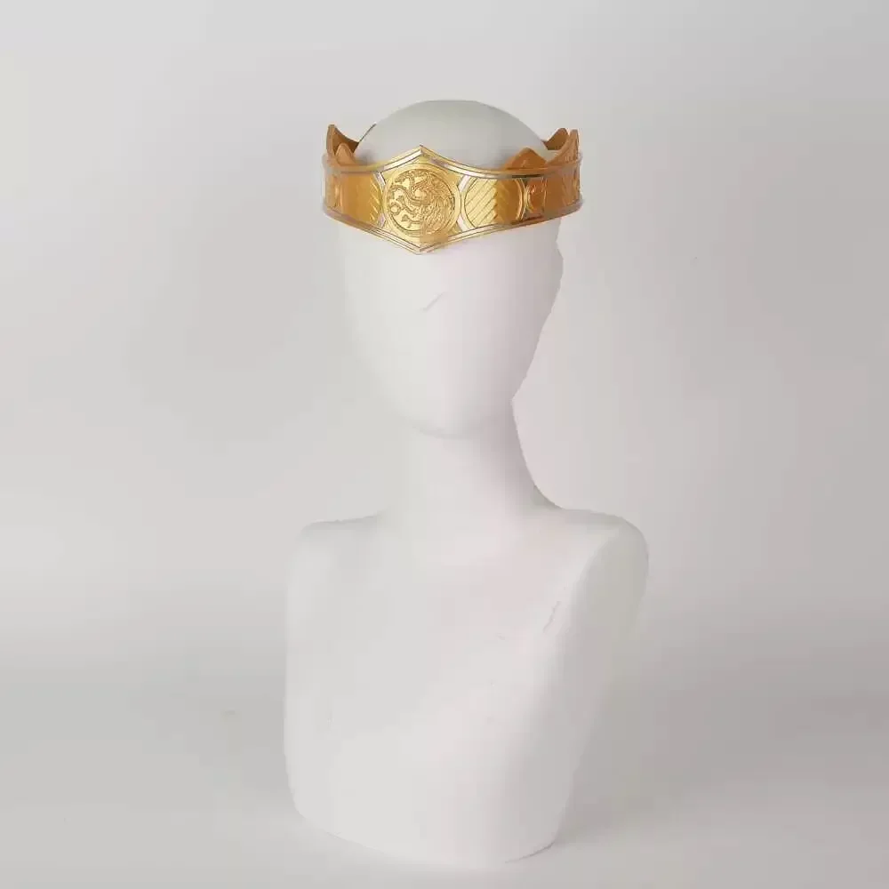 Couronne de cosplay "Rhaenyra Targaryen" dans House of the Dragon - Kf s f ad b b c a f c o - Tenue de festival