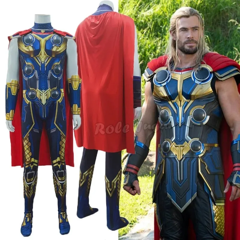 Thor Cosplay Costume from Marvel - Kf s c ffbeea d f b ccd aac f w - Tenue de festival