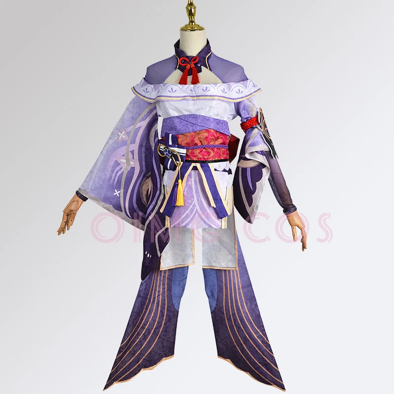 Costume de cosplay Raiden Shogun dans Genshin Impact (avec perruque) - Kf s c fab d f ae dev - Tenue de festival