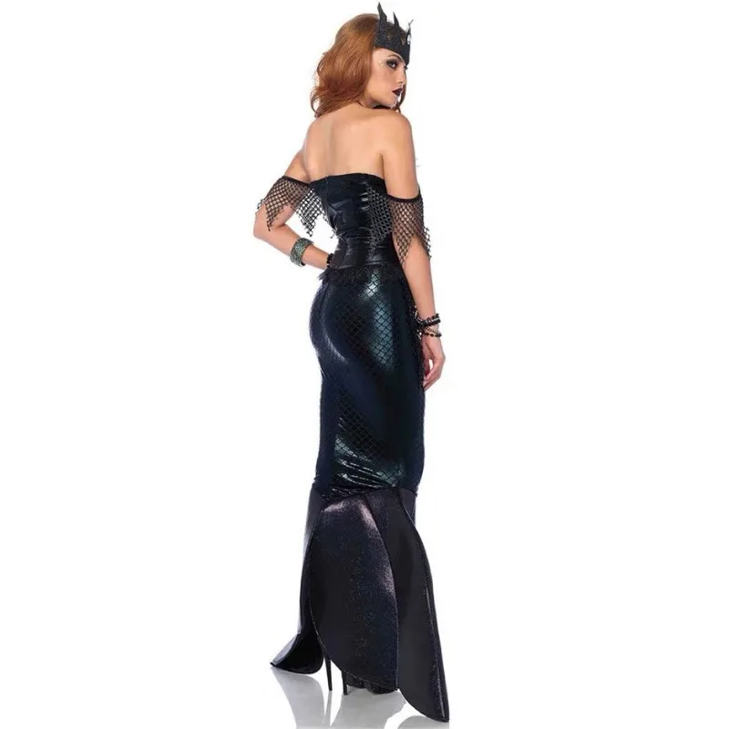 Women's Halloween Witch Mermaid Costume - Kf s bcc ec e e ecee b p - Ropa de festival