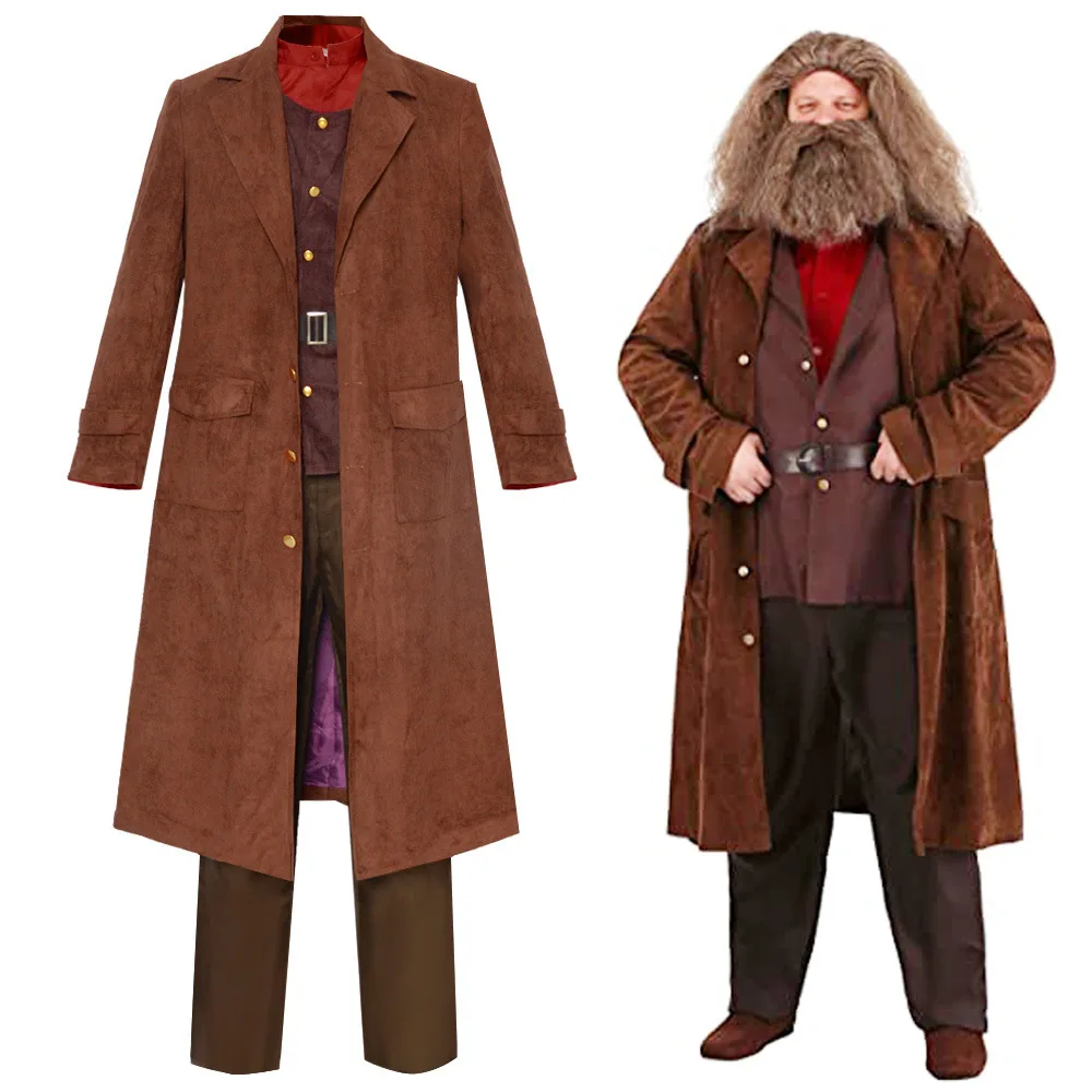 Hagrid Cosplay Costume from Harry Potter - Kf s a d cd b c f b f - Tenue de festival