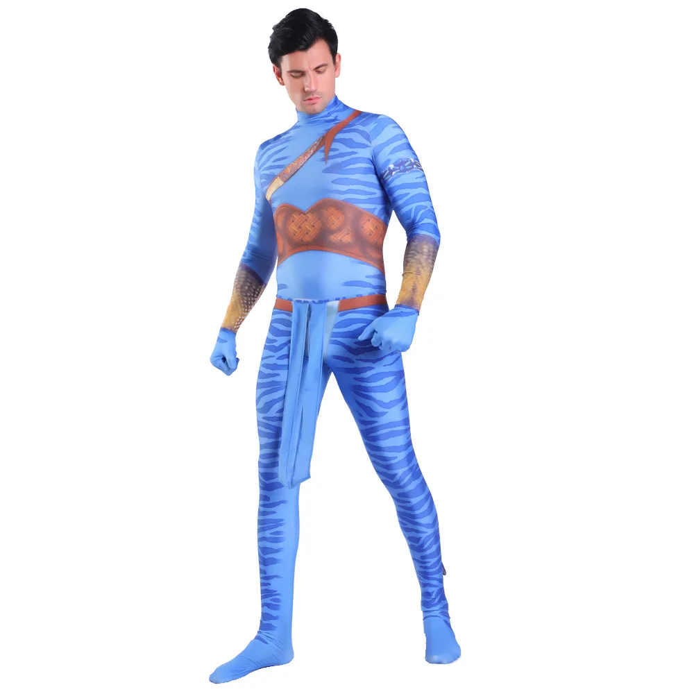 Jake Sully Na’vi Cosplay Costume from Avatar - Kf s d fe d b f a - Tenue de festival