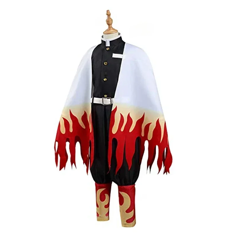 Costume de cosplay "Kyojuro Rengoku" dans Demon Slayer (avec perruque) - Kf s cc f d d a fdad e b - Tenue de festival