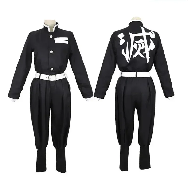 Costume de cosplay "Giyu Tomioka" dans Demon Slayer (avec perruque) - Kf sc f ad c c d b cabu - Tenue de festival