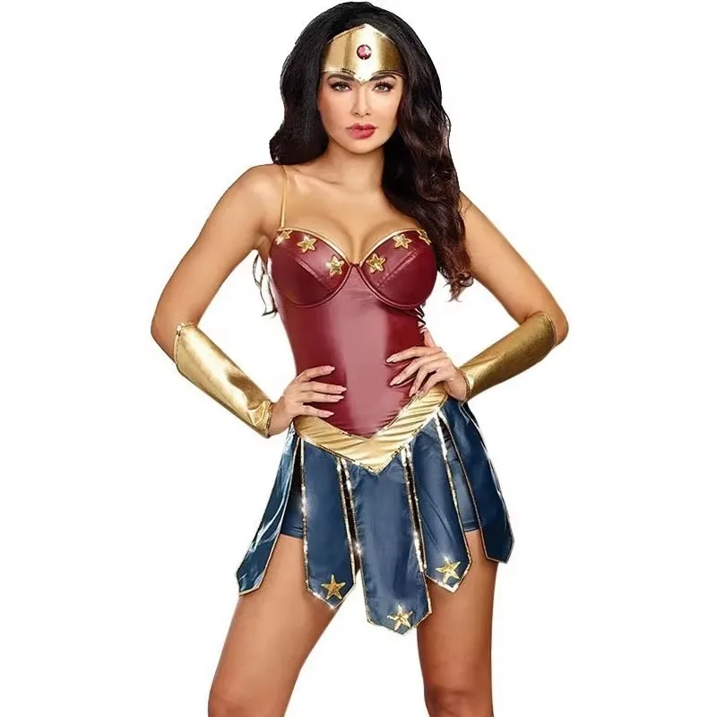 Costume de cosplay "Wonder Woman" - Kf sc f ef bbc f aadefd b b z - Tenue de festival