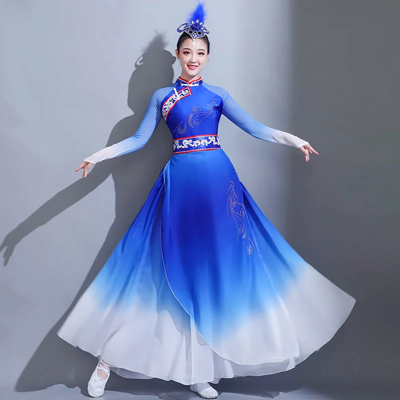 Robe traditionnelle de danse mongole - Kf sc bb ed d e fc bb d c df m - Tenue de festival