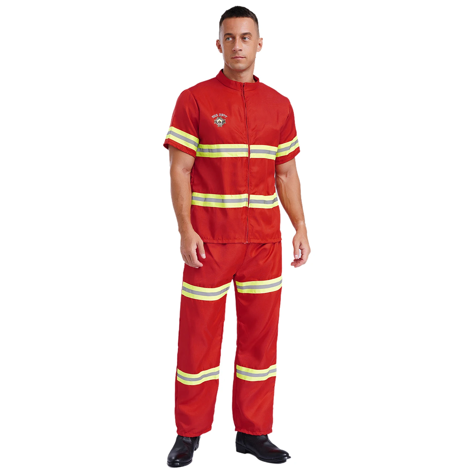Men's Firefighter Costume - Kf se abf f bb b df bf e ez - Tenue de festival