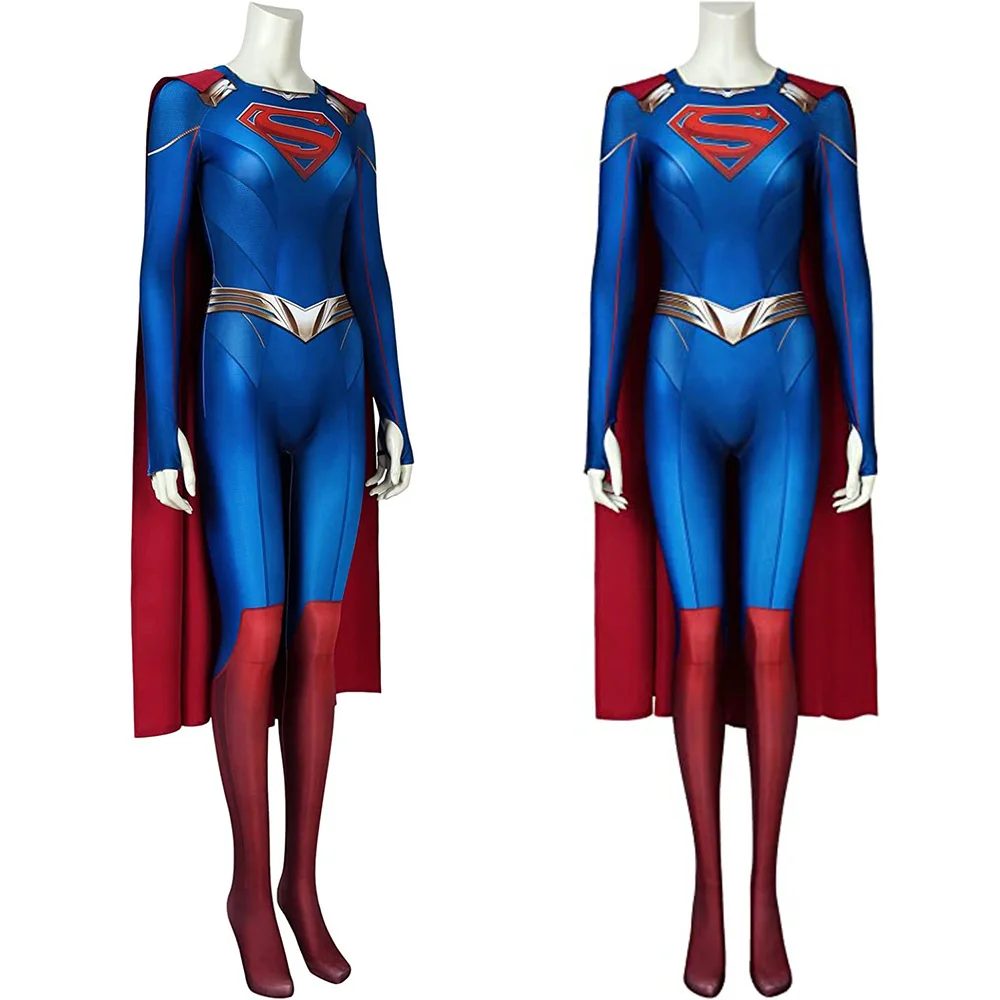 Supergirl Cosplay Costume - Kf s a cf a b fe fa eccf e - Tenue de festival