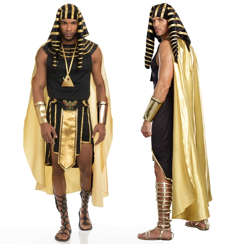 Egyptian Pharaoh Costume for Men - Kf s af b e d b f aad fa a - Tenue de festival