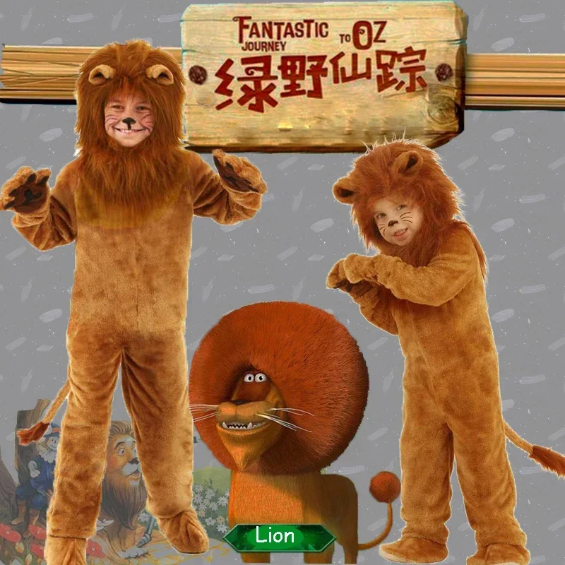 Costume de cosplay "Lion poltron” dans les Fabuleuses aventures à Oz - Kf s a f baf c bb ec fdd l - Tenue de festival