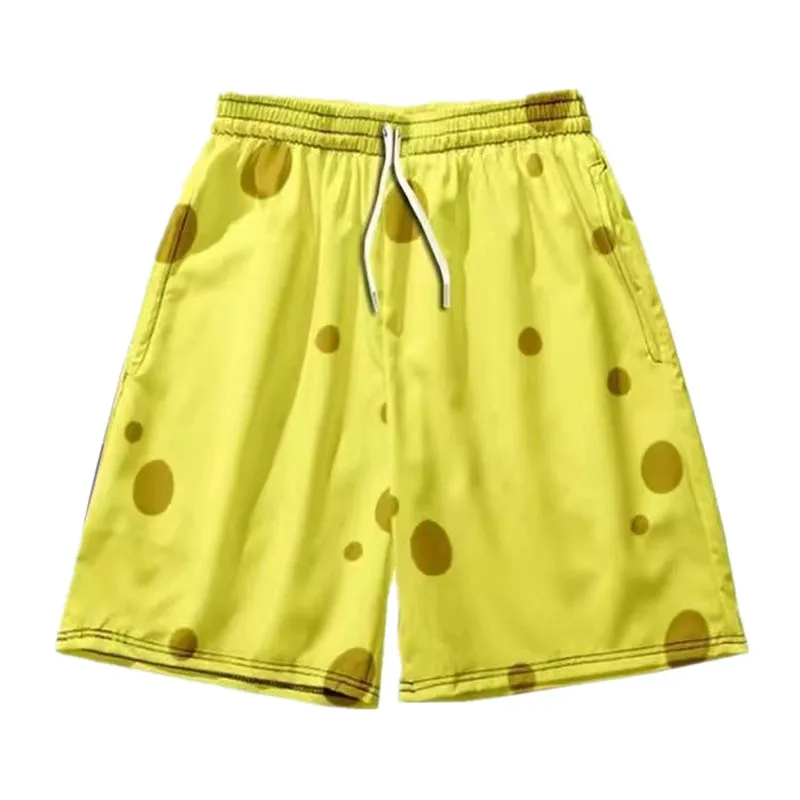 Short "Bob l'éponge" - Kf s e dc a b f f bc d - Tenue de festival