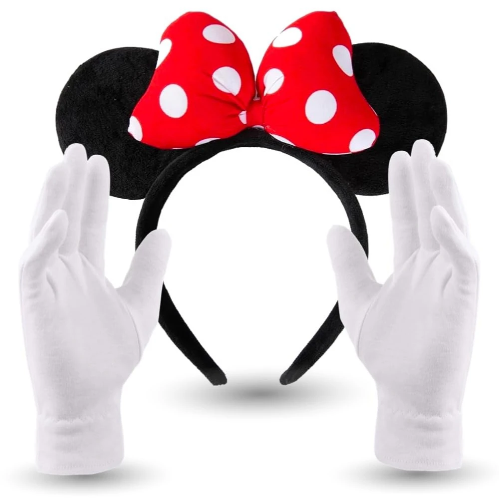 Minnie Ears Headband (with Gloves) - Kf s a a a c b fbafa db e ab b e - Tenue de festival