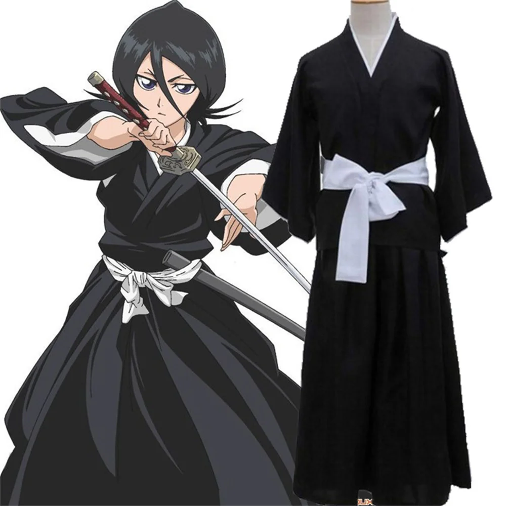 Costume de cosplay “Rukia Kuchiki” dans Bleach - Kf s f bb a c d da b f b fy - Tenue de festival