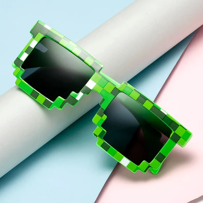 Minecraft Sunglasses - Kf s cea b c bfbb edd ffb p - Tenue de festival