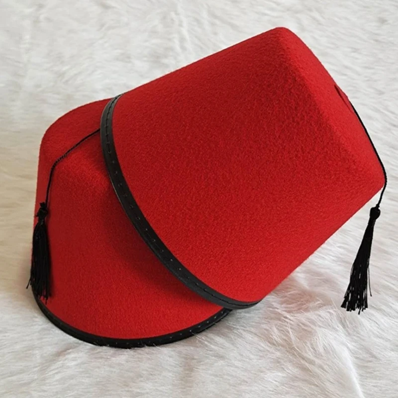 Chapeau turc Fez - Kf s dddce d eb e fdc a b - Ropa de festival