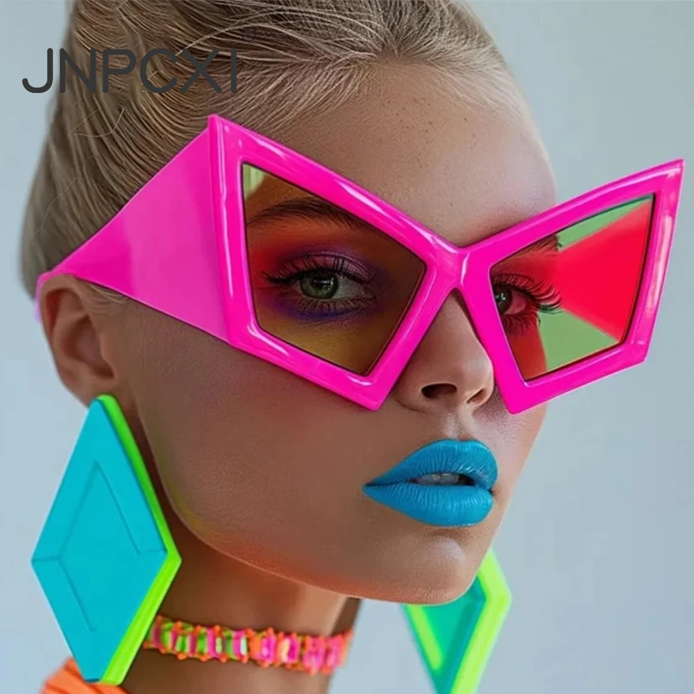 Oversized Retro Sunglasses - Kf sbc ee ad ec e aaedb fe cw - Tenue de festival