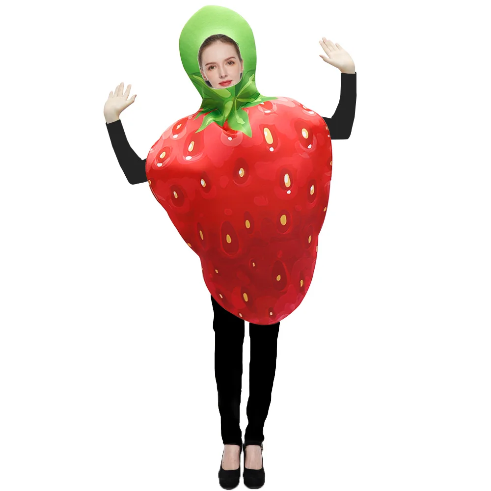 Adult Strawberry Costume - Kf sc aba e a ebcfde f e c n - Tenue de festival