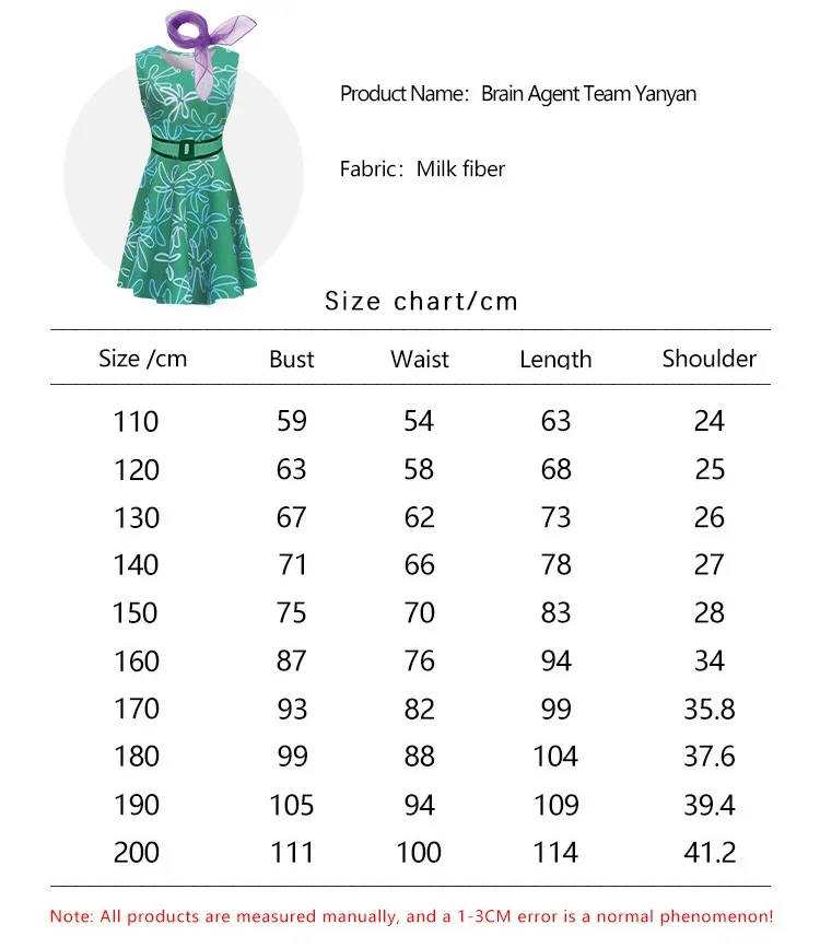 Disgust Cosplay Costume from Inside Out - Kf sd a bcf a d ffa a - Tenue de festival