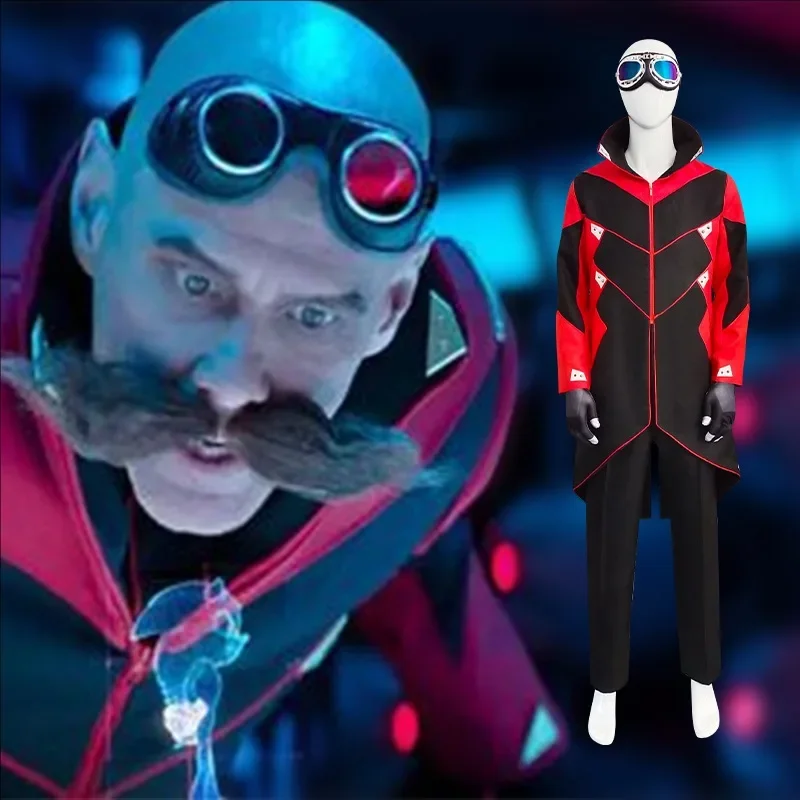 Dr. Eggman – Robotnik Cosplay Costume in Sonic the Hedgehog - Kf se db c af a a bz - Ropa de festival