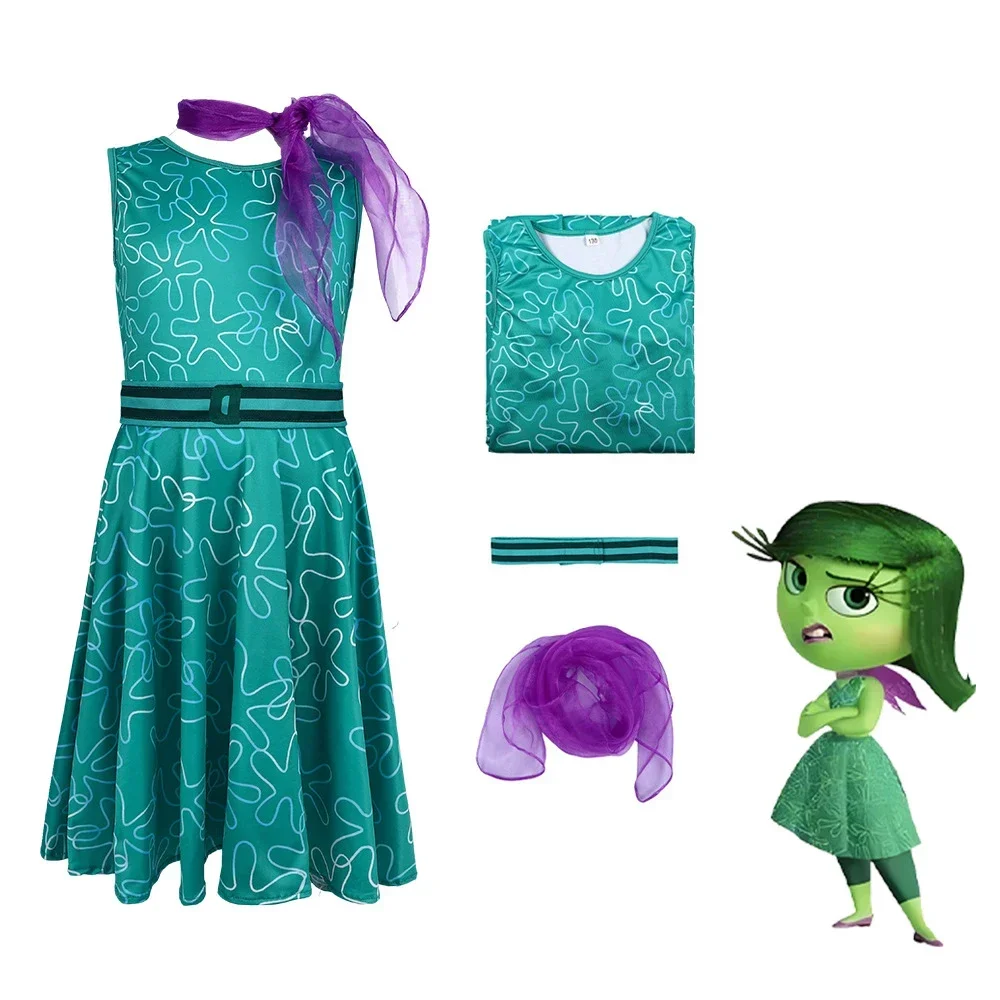 Disgust Cosplay Costume from Inside Out - Kf see d d aac b a e b b - Tenue de festival