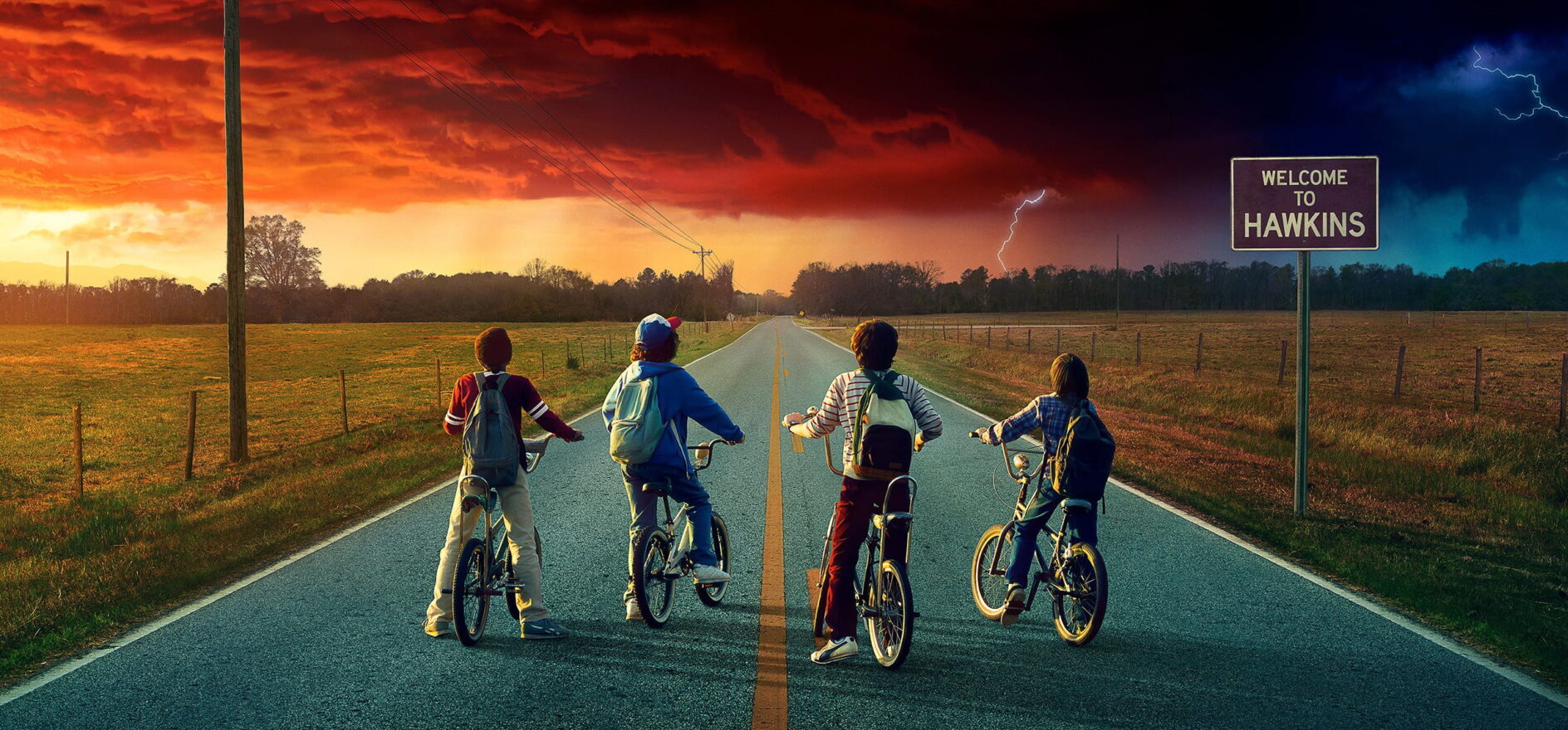 Home 2 Bannière - Stranger Things - Stranger things banniere e - Ropa de festival